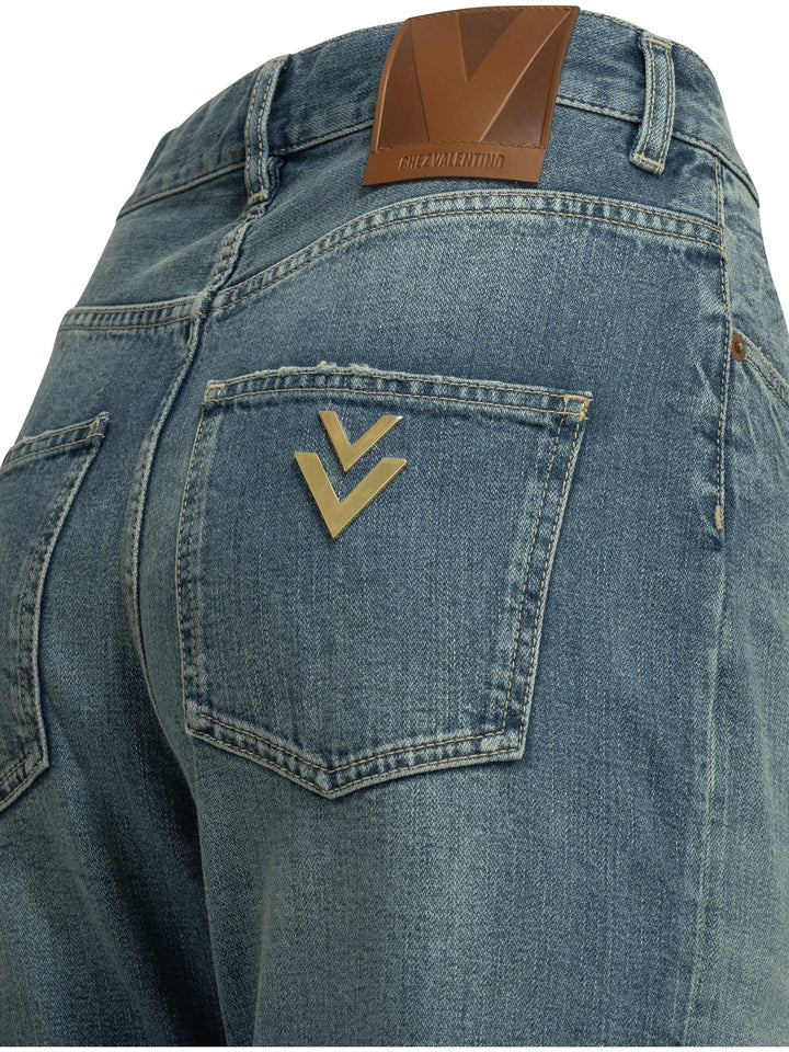 Valentino Straight-Leg Jeans - Light blue | b39935e3f3b09ebecf37ff84a1cd91f5a07ba01d