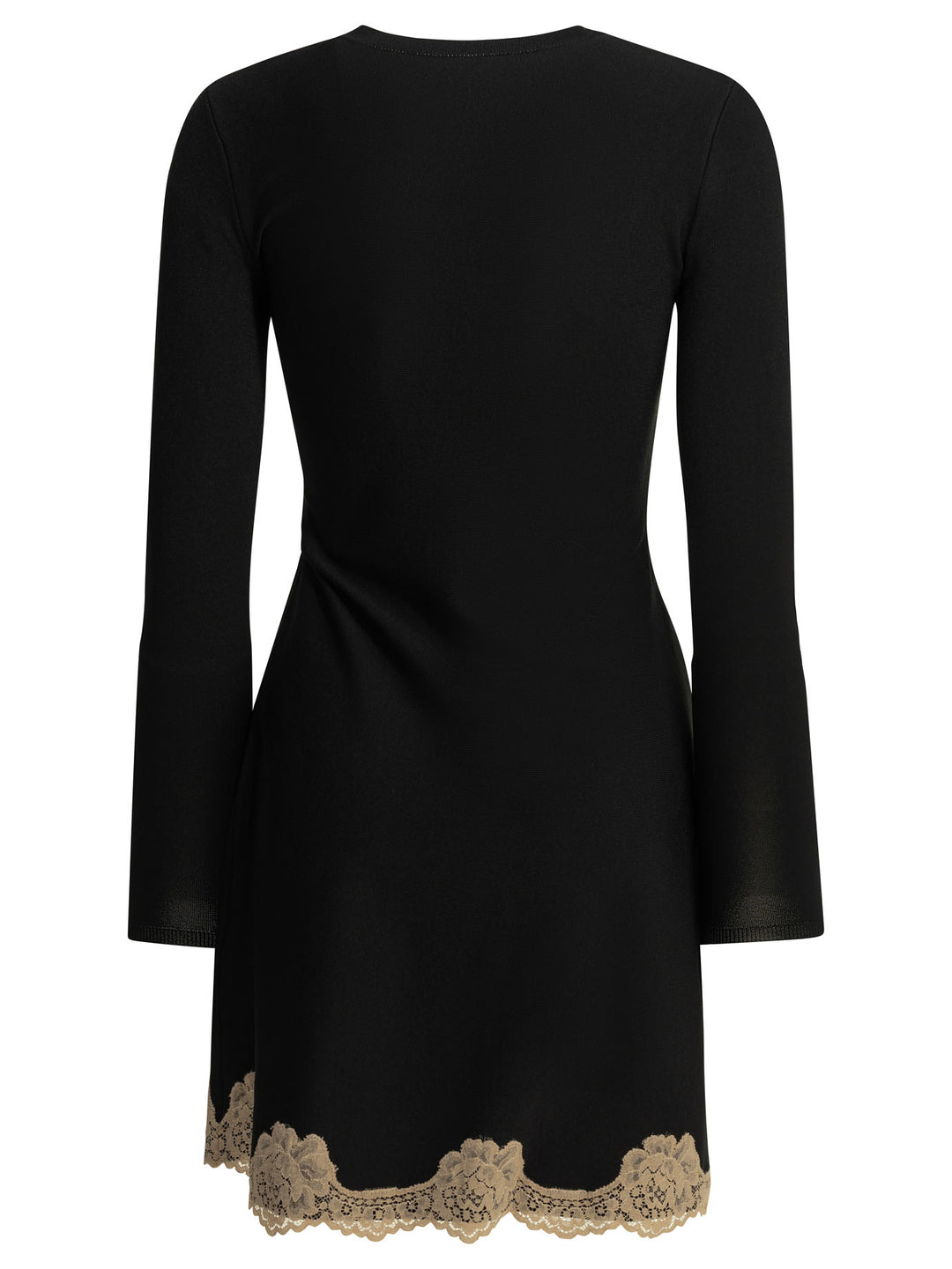 Valentino Short Flared Dress Dresses - Black | 3935a544bcc1b43e6e0c3da189bfc05e24e79ccf