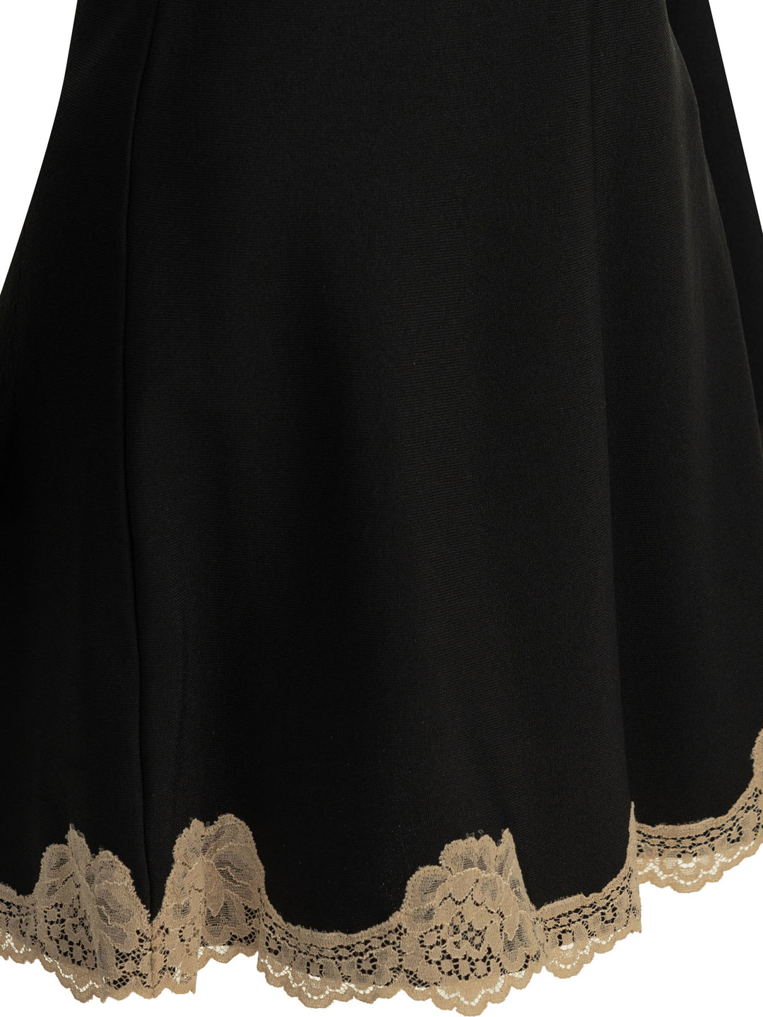 Valentino Short Flared Dress Dresses - Black | 848490b7b413bda761cadd612c069684f4a42cc9