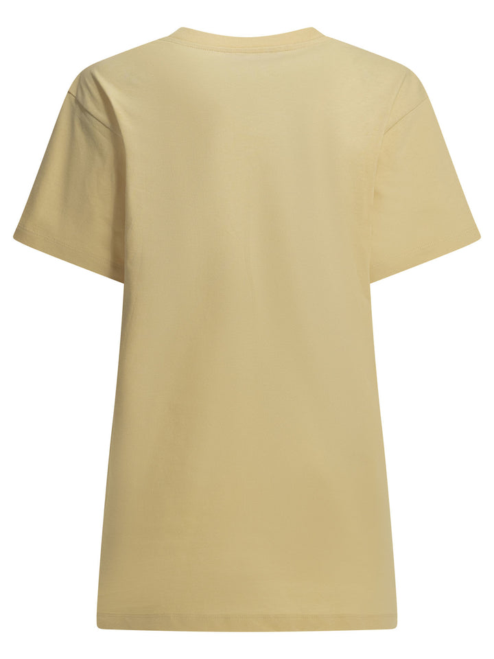 Valentino Panther Lady T-shirts - Beige | f44981c42972ab431d3b96a499c6e8bf51bd92f1