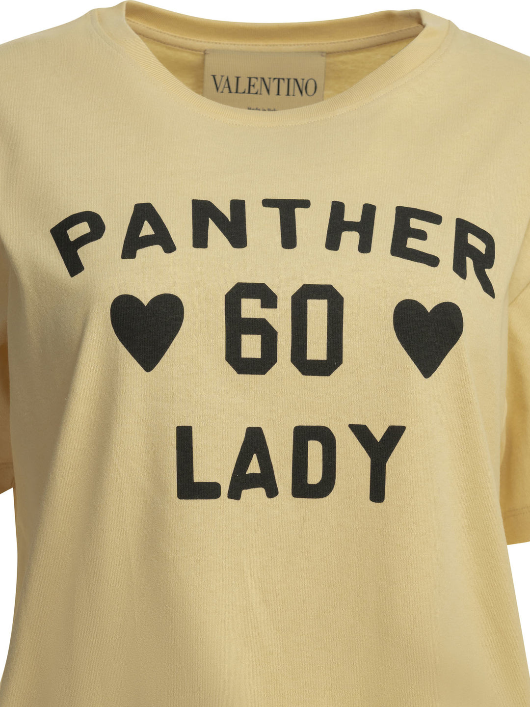 Valentino Panther Lady T-shirts - Beige | 89d55e034e2f64db6693fb1aca5dc7f3113984bf