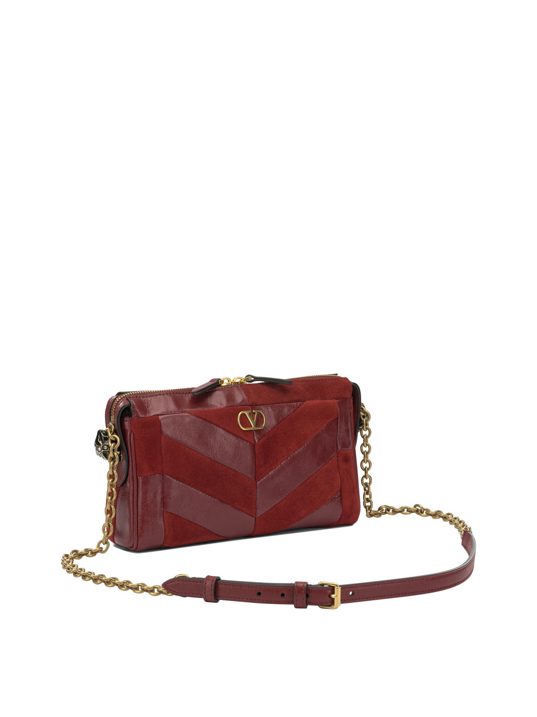 Valentino Garavani Panthea Shoulder Bags - Red | 42ff6c78a2afe75631fea127a85853787710c599