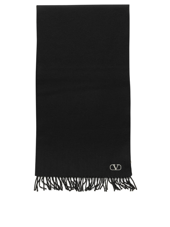 Valentino Garavani Vlogo Sciarpe & Foulard - Black | 3f49b923ac0973793043cb8c58fa0c3f9eb2ab5a