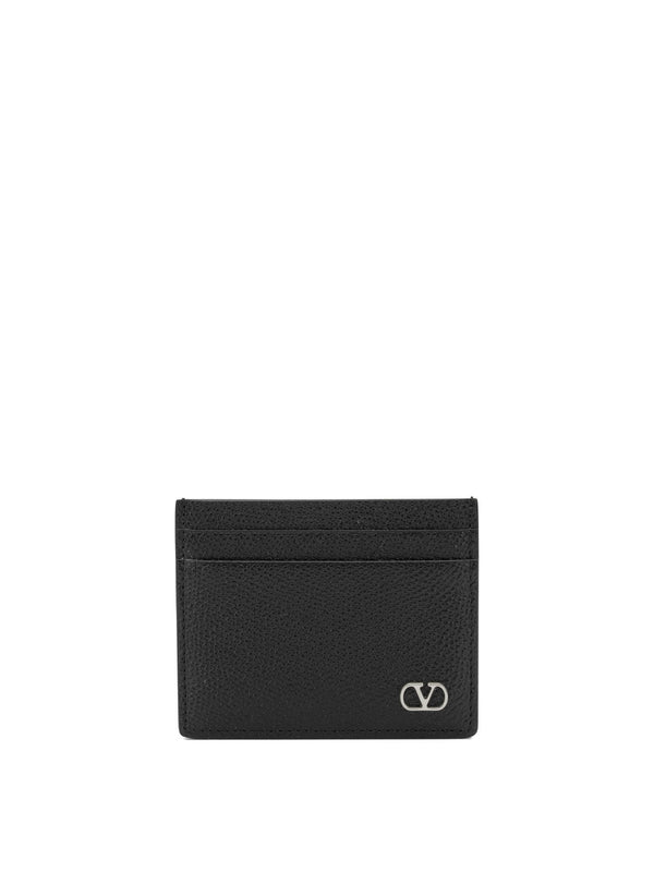 Vlogo Signature Wallets & Card Holders Black