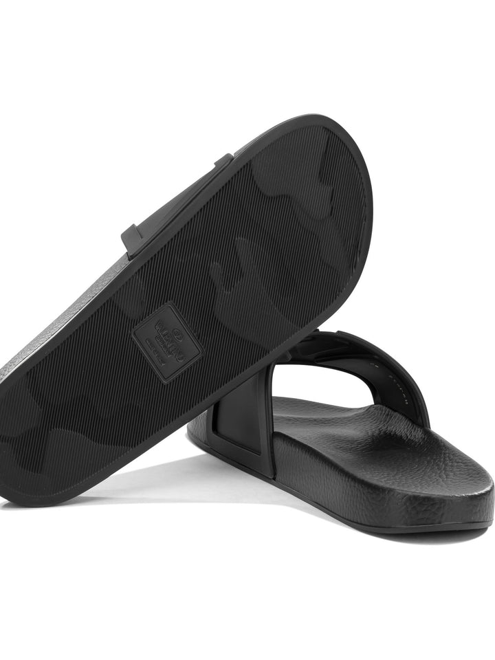 Valentino Garavani Coolside Sandals - Black | 1c7cee8c5dd4d6089ebd91f2437d6794fd1ad551