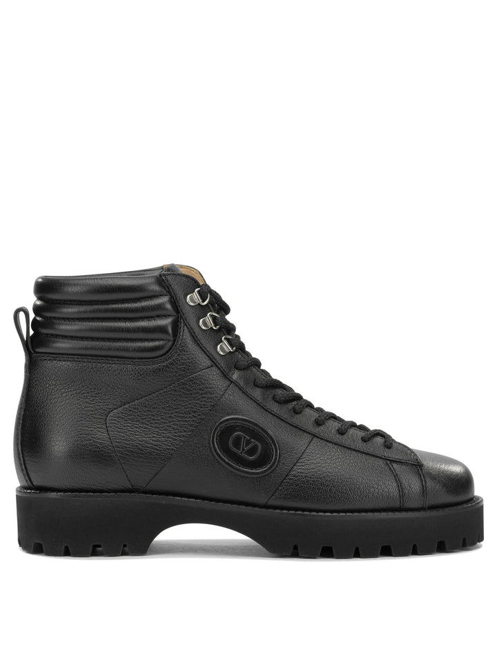 Valentino Garavani Lord Chunky Boots and Ankle Boots - Black | 2caacf547ae65f0ecb296f2911a847ed2f0b2436