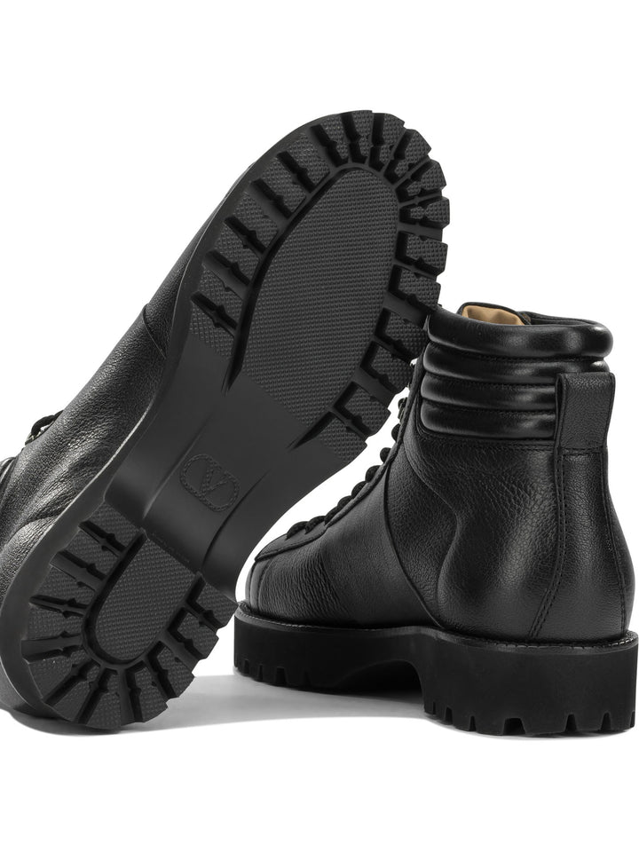 Valentino Garavani Lord Chunky Boots and Ankle Boots - Black | 2b3666b72bcca947ee512d7fd91413634b3fb9d5