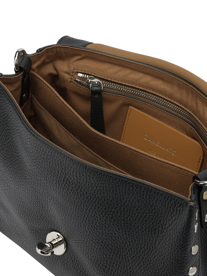 Zanellato Postina® Daily Handbags - Black | 07f80925f4d4f9ede3f3cab5292ee8d7ee574402