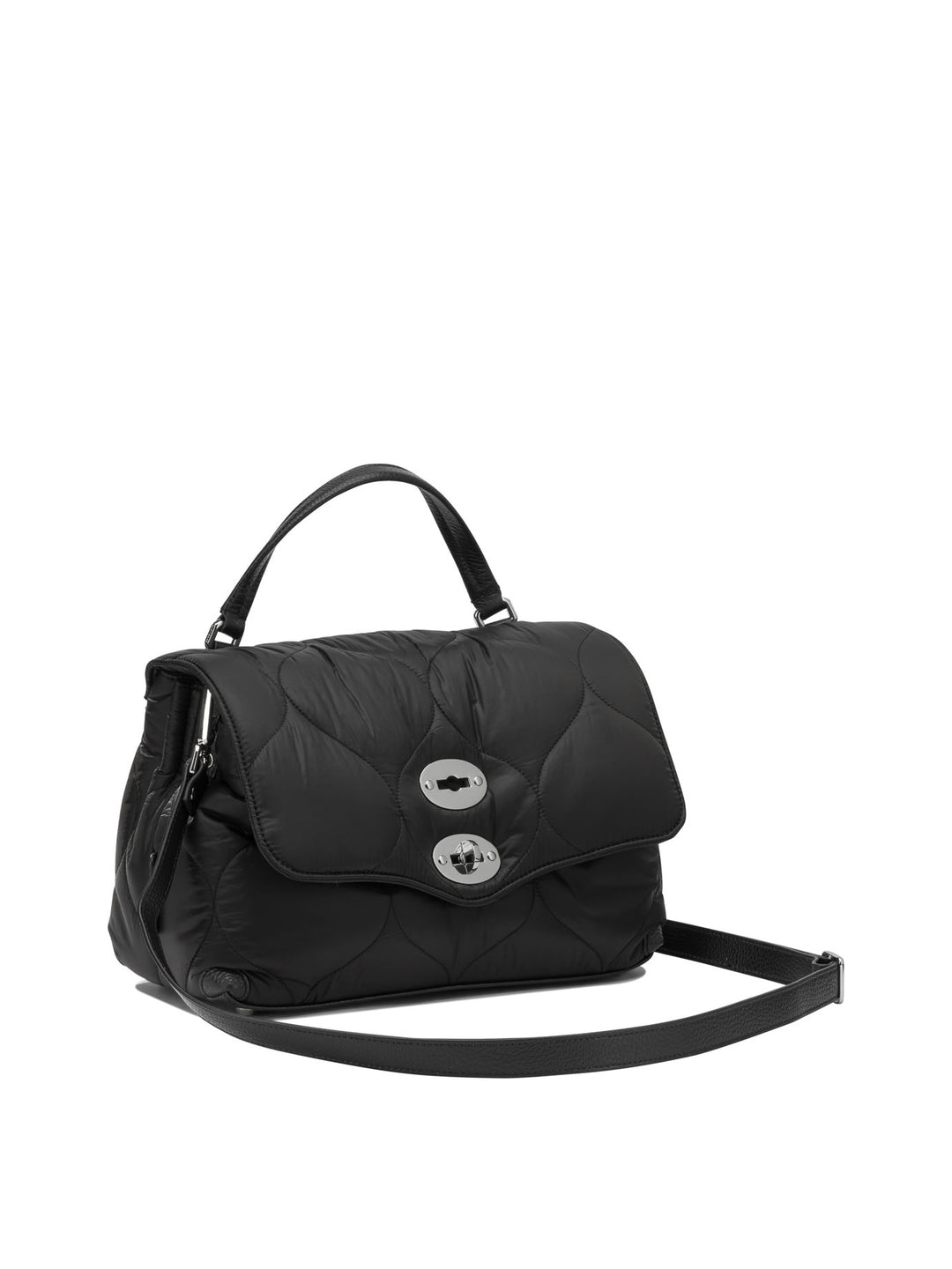 Zanellato Postina® Lunaria Handbags - Black | 214feee1a7cd5f68a48ee16c9b14b8d1e335c712