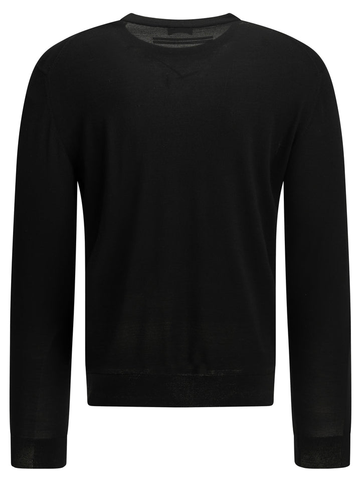 Zegna Trofeo Knitwear Black