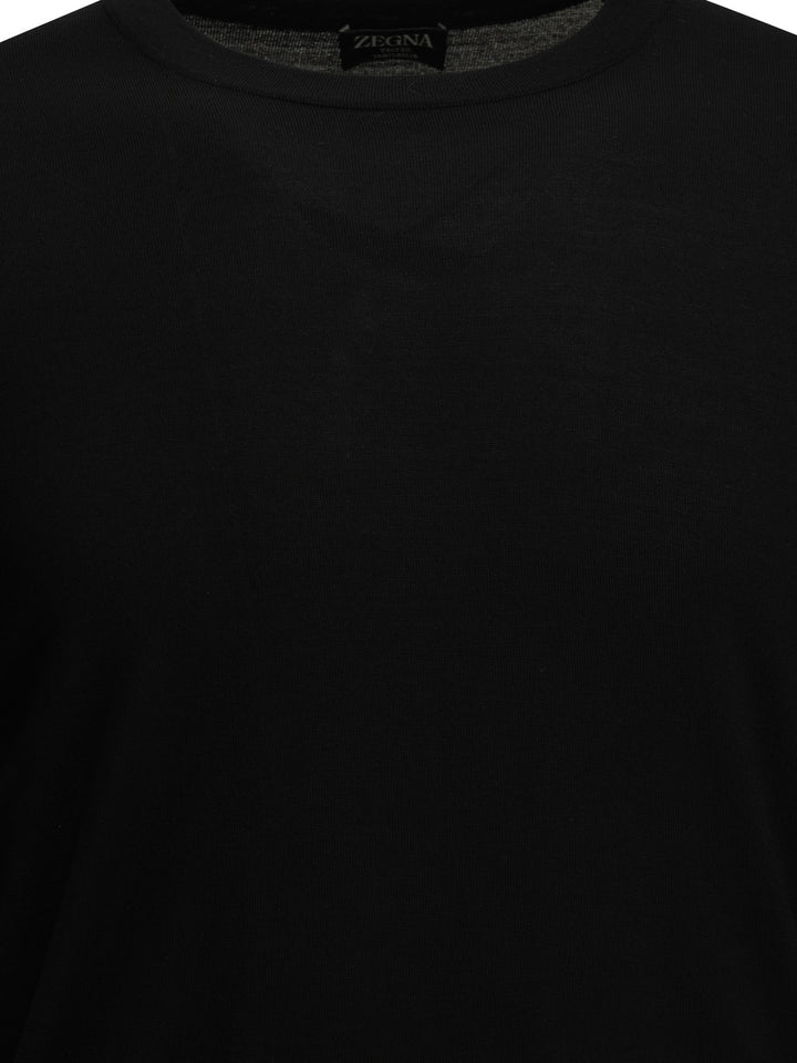 Zegna Trofeo Knitwear Black