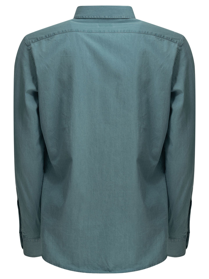 Zegna Casual Denim Shirt Shirts - Light blue | 2682947d55f32cc457afa16823779d957a3c7f6a