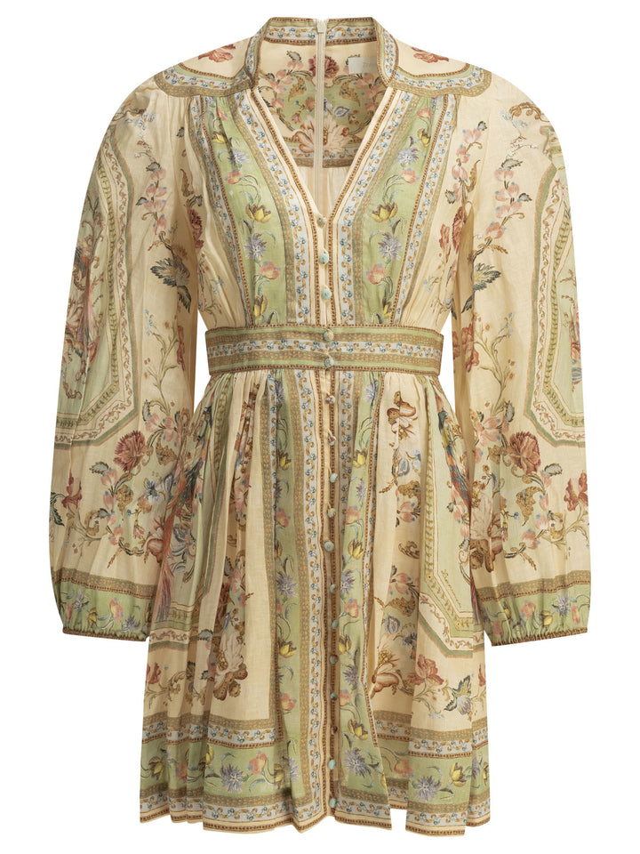Zimmermann Roselight Dresses - Beige | 184cc5d432ce8ef9b2bb2e04b8f63386d76aeb32