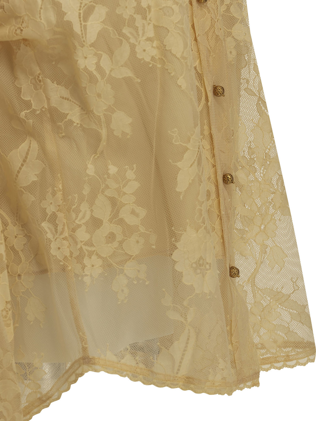 Zimmermann Lace Blouse Shirts - Beige | 32839c61a8e58b37a492b3609c8cf7c71b3b4187