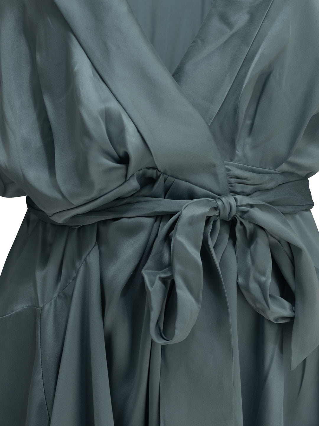 Zimmermann Short Wrap Dress Dresses - Light blue | 1d5d9c9191a4d89793fd0b2ebeddcc93e2ef5c3d