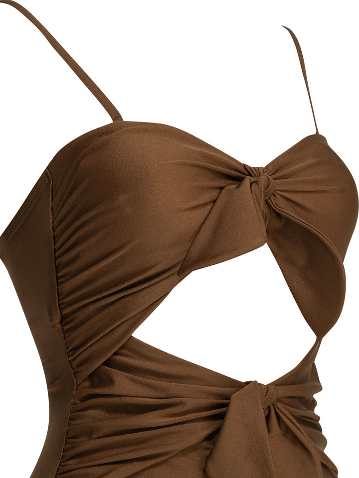 Zimmermann Aster Swimwear - Brown | 51514350ec137c5a761c3ed0e376628eca41db10