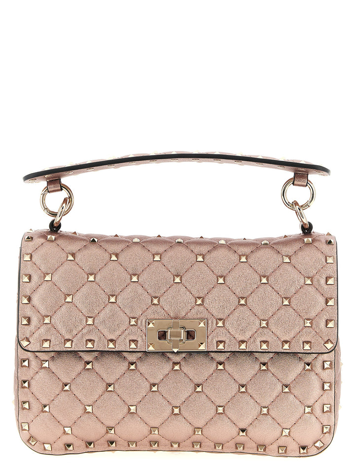 Valentino Garavani Rockstud Spike Shoulder Bags - Pink | 3f58aa0f7084f35146964cd1a51b2b298d1dede5