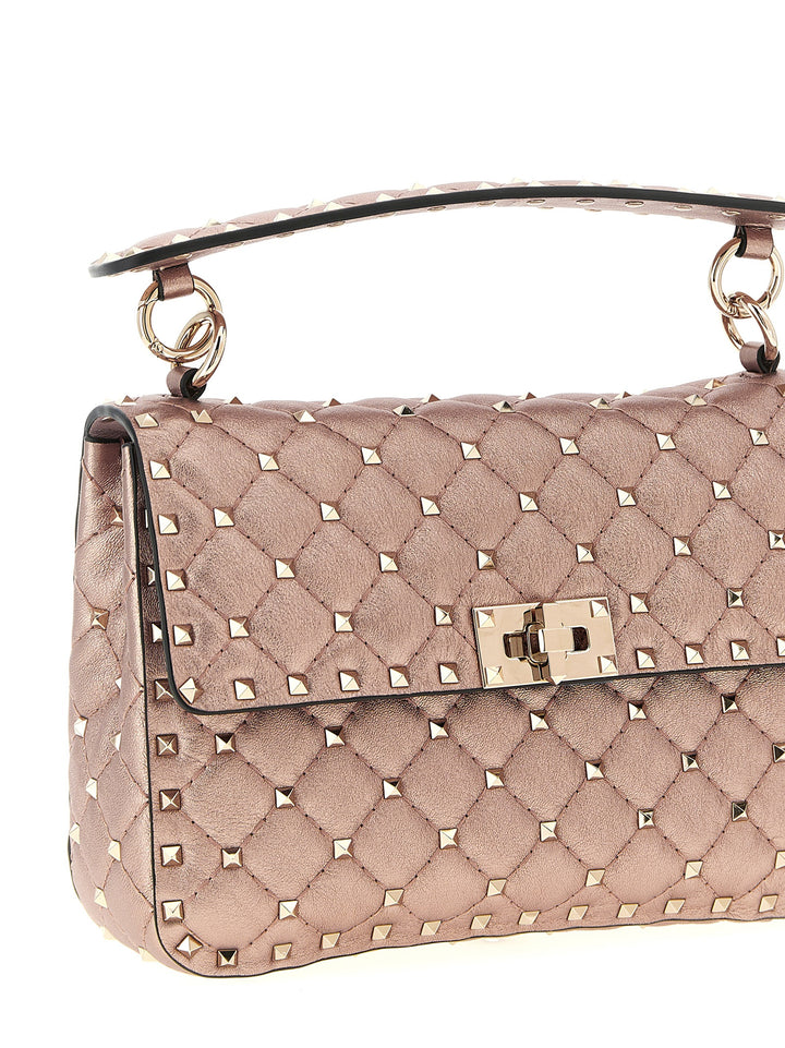 Valentino Garavani Rockstud Spike Shoulder Bags - Pink | c5793323f047f42d0242828ce183c938fa54b9da