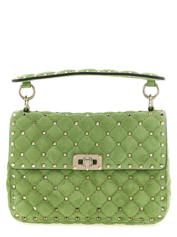 Valentino Garavani Rockstud Spike Shoulder Bags - Green | d8b4f75e926020ded3966c51fdbc3adfc4a6480f