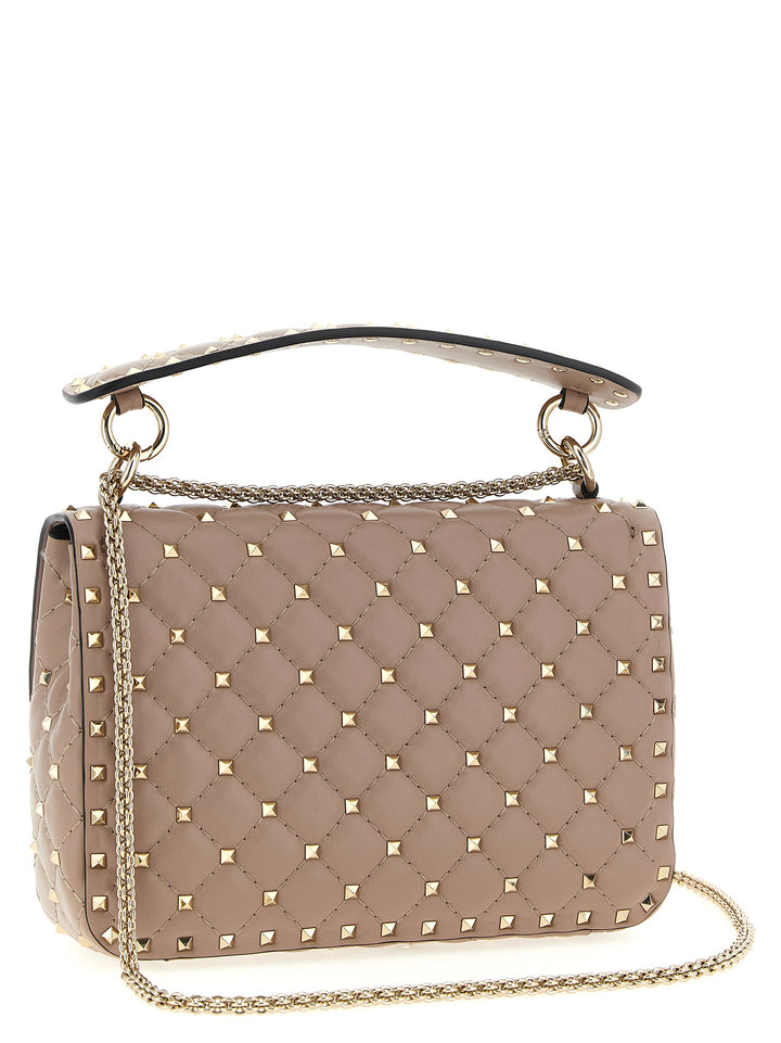 Valentino Garavani Rockstud Spike Shoulder Bags - Pink | 4076153f62f0c86adc55897c4402a33657d1b43c