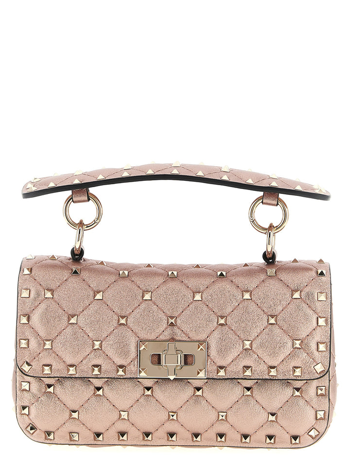 Valentino Garavani Rockstud Spike Shoulder Bags - Pink | cd239f6971ee9008b36f95c5885f646aa6e011ac