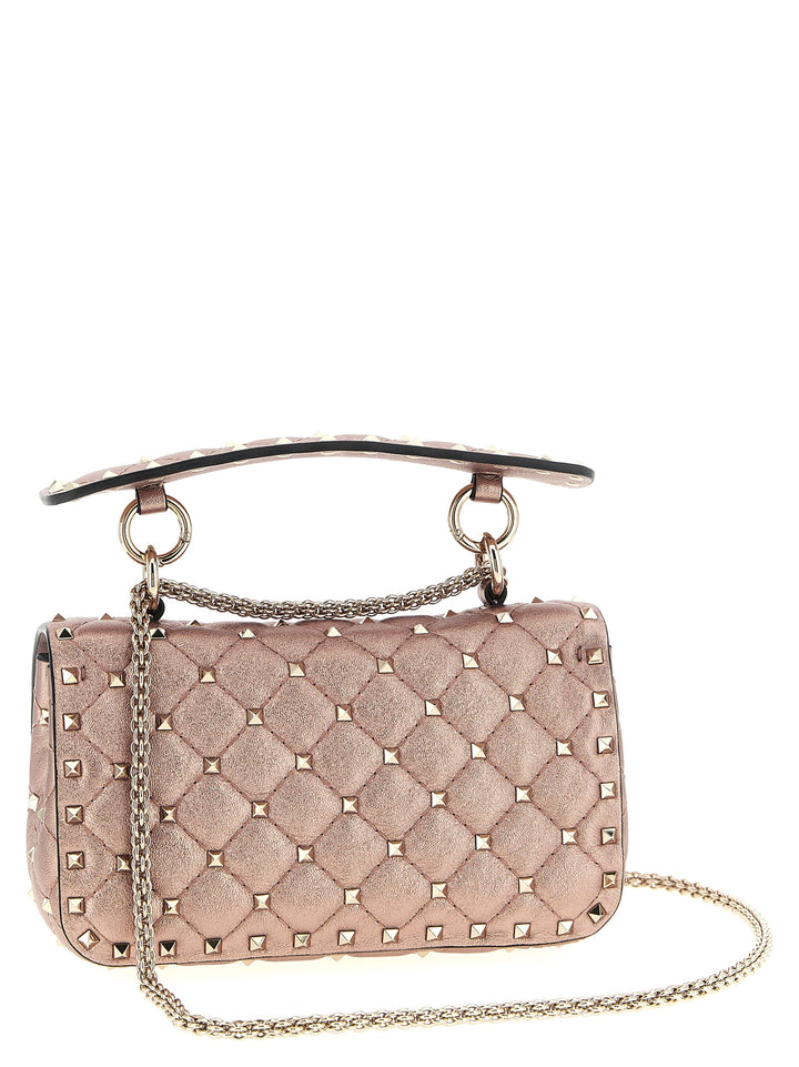 Valentino Garavani Rockstud Spike Shoulder Bags - Pink | e5d918f6ec5d3c804da5762a405d955ae284b297