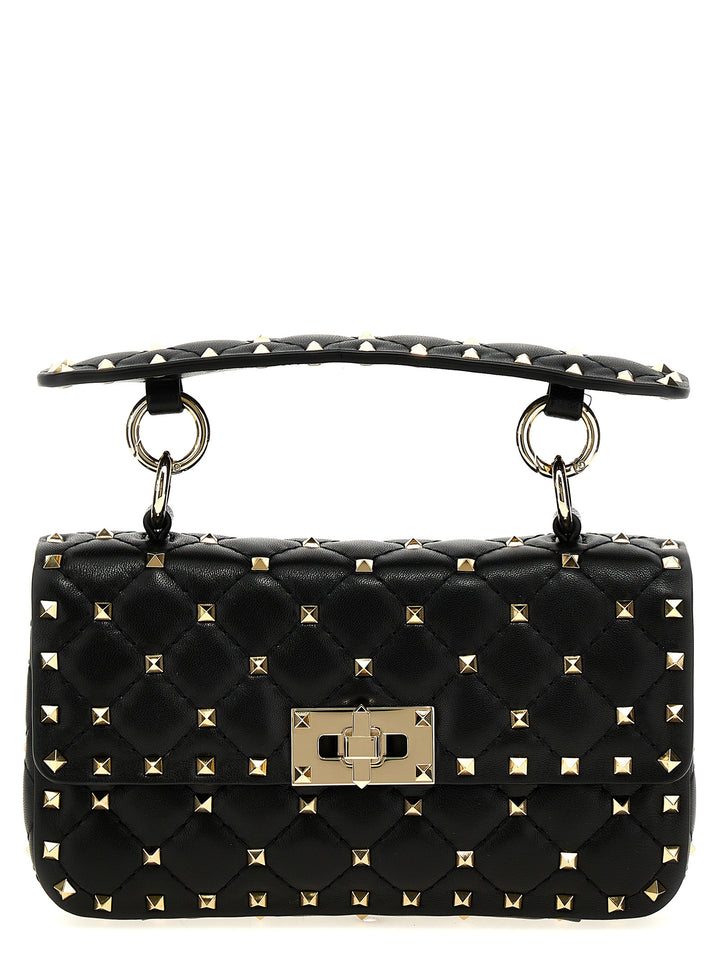 Valentino Garavani Rockstud Spike Hand Bags - Black | 04aa115b7171827ca006496468ce03f6d3ddd9e9