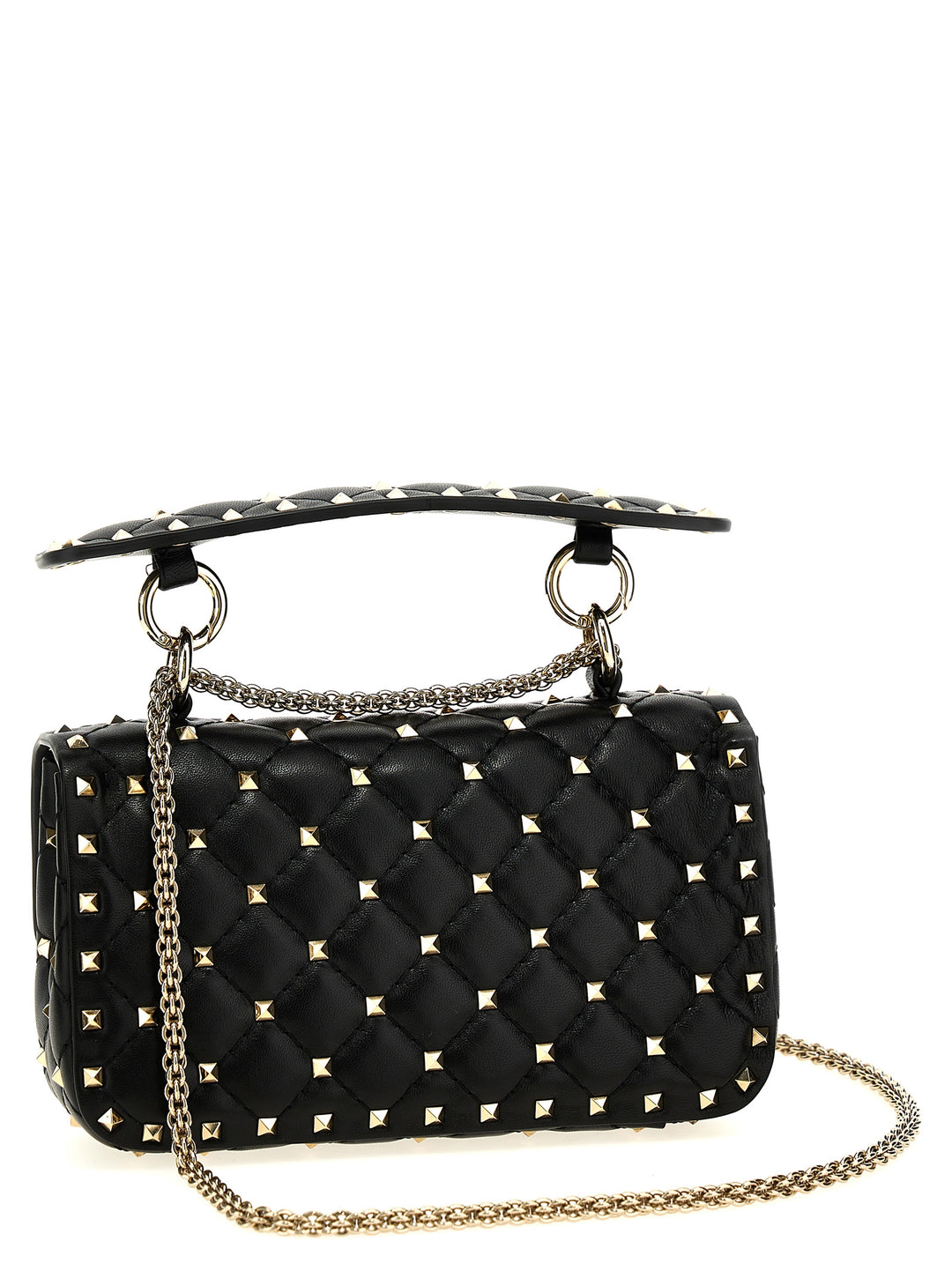 Valentino Garavani Rockstud Spike Hand Bags - Black | 7e001000887acee85b2ab8c6ab2c47fdf8f034b4
