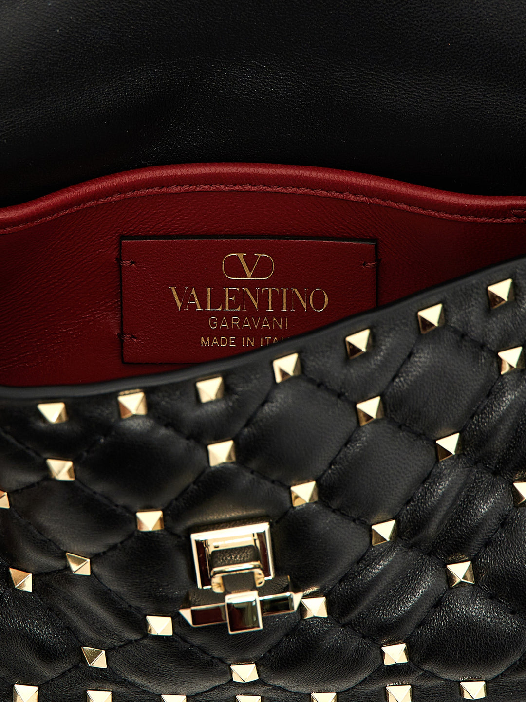 Valentino Garavani Rockstud Spike Hand Bags - Black | ba79c732de3b71cb0bd3cd586f7acdb7ea7a3f65