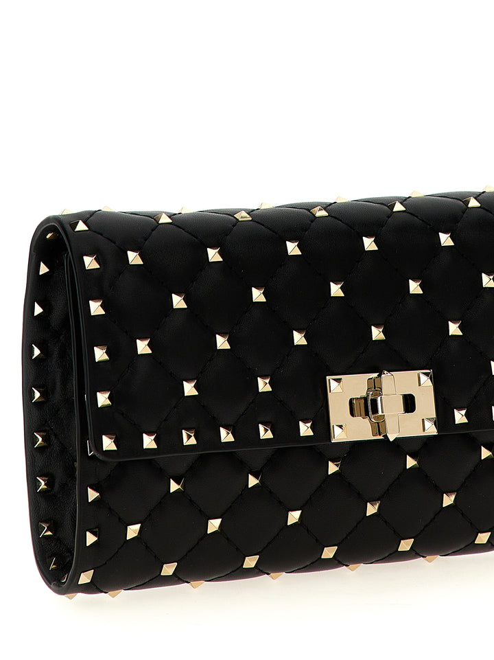 Valentino Garavani Rockstud Spike Shoulder Bags - Black | ecb2a763244eeae01dcc5c09449a596302de1409