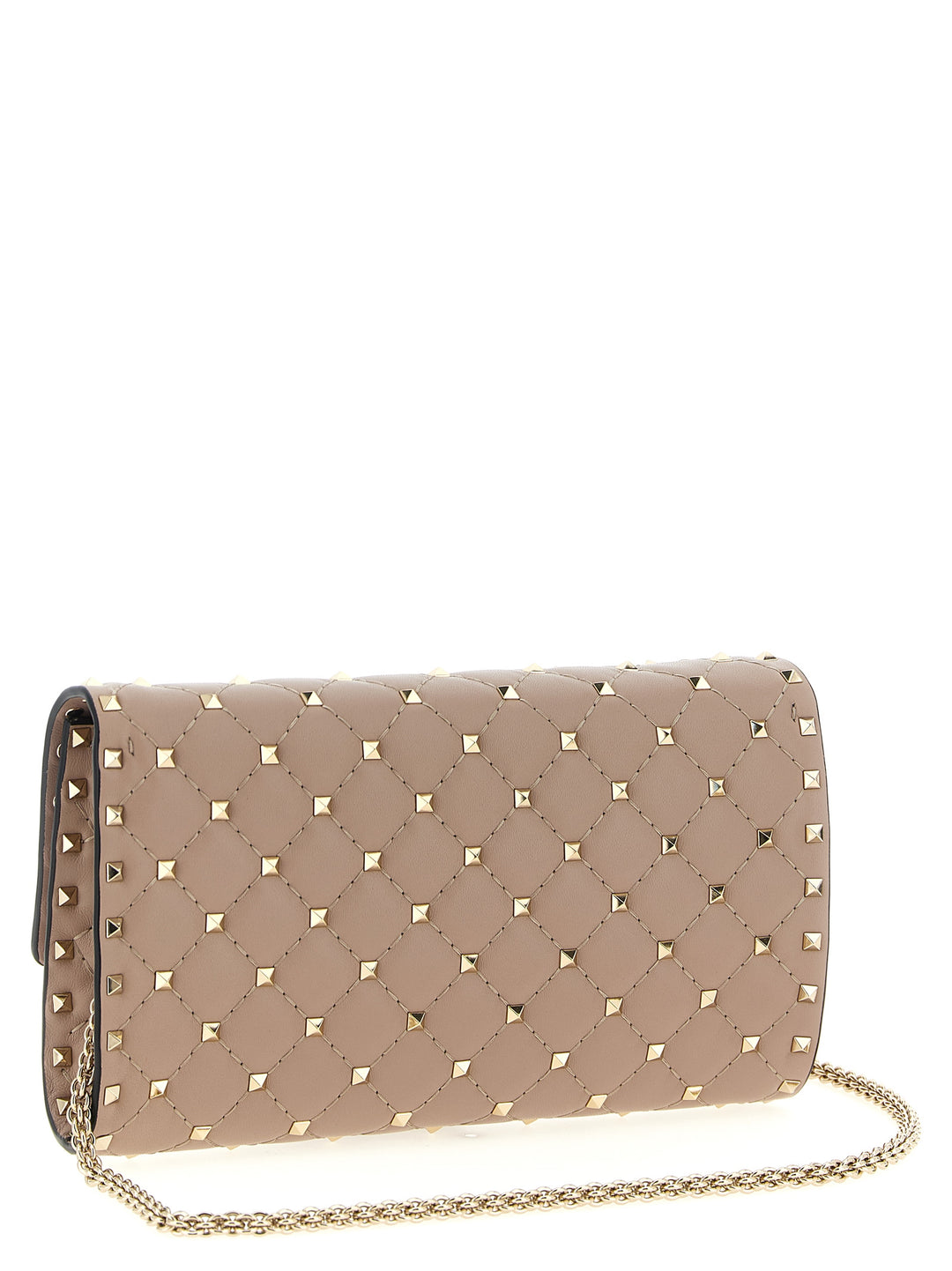 Valentino Garavani Rockstud Spike Shoulder Bags - Pink | a65d2137b6a0a509ff93c0db0dfc92e318164b4d