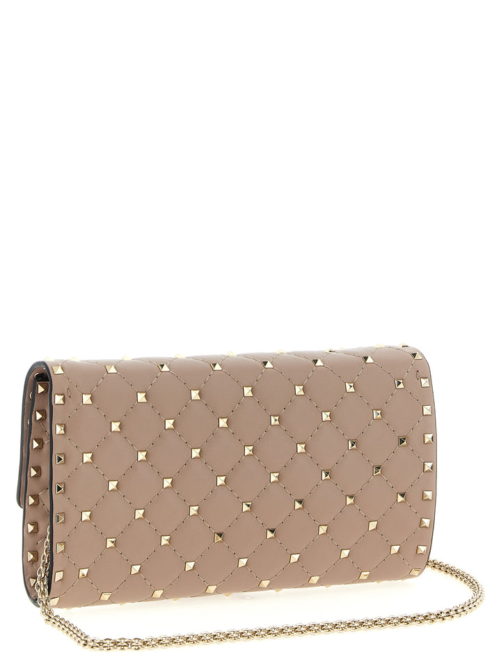 Valentino Garavani Rockstud Spike Shoulder Bags - Pink | a65d2137b6a0a509ff93c0db0dfc92e318164b4d