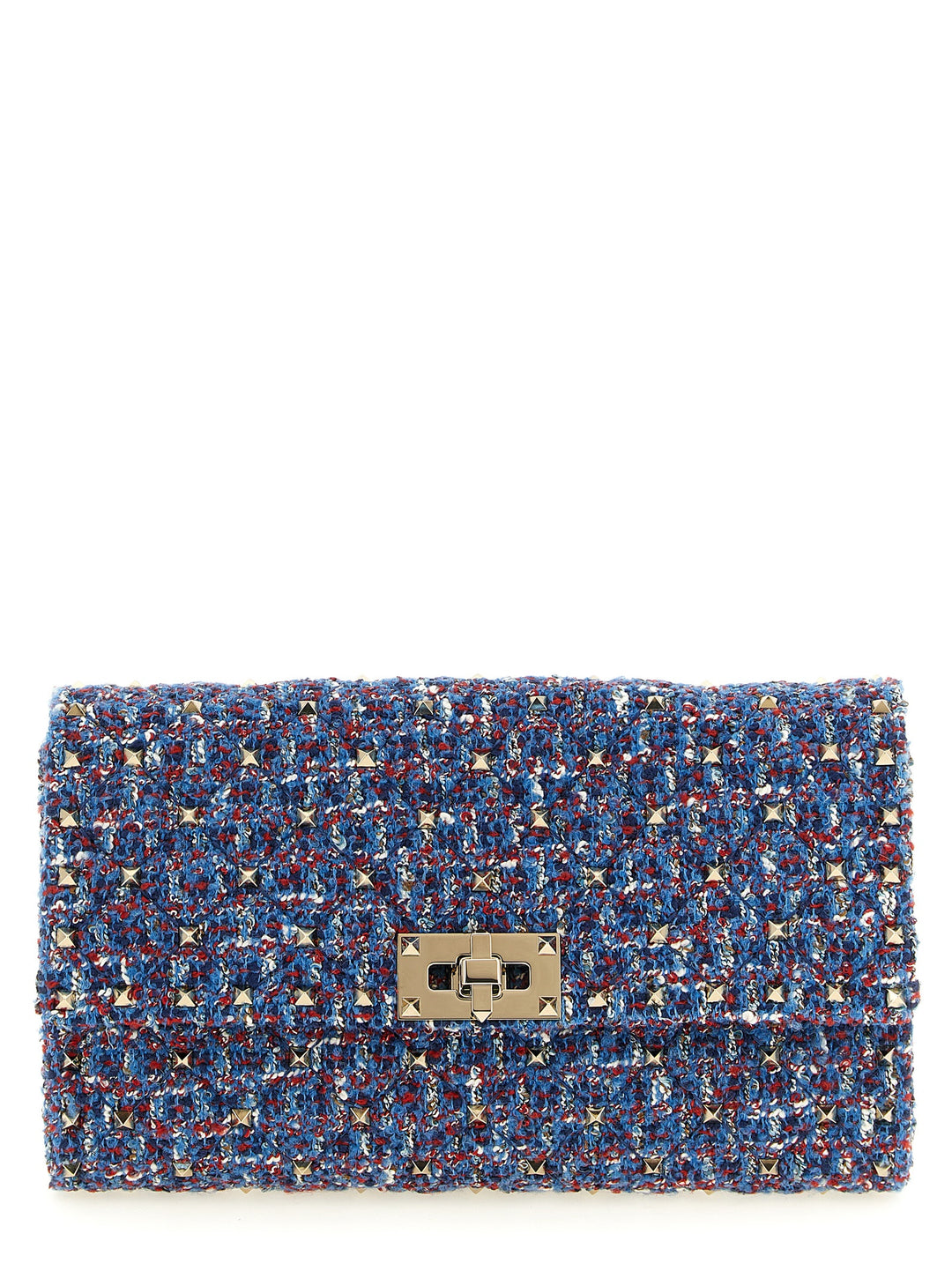 Valentino Garavani Rockstud Spike Crossbody Bags - Blue | 5b84cb2e717cce0e9b7ff44e17e3dbecdeea1fd4
