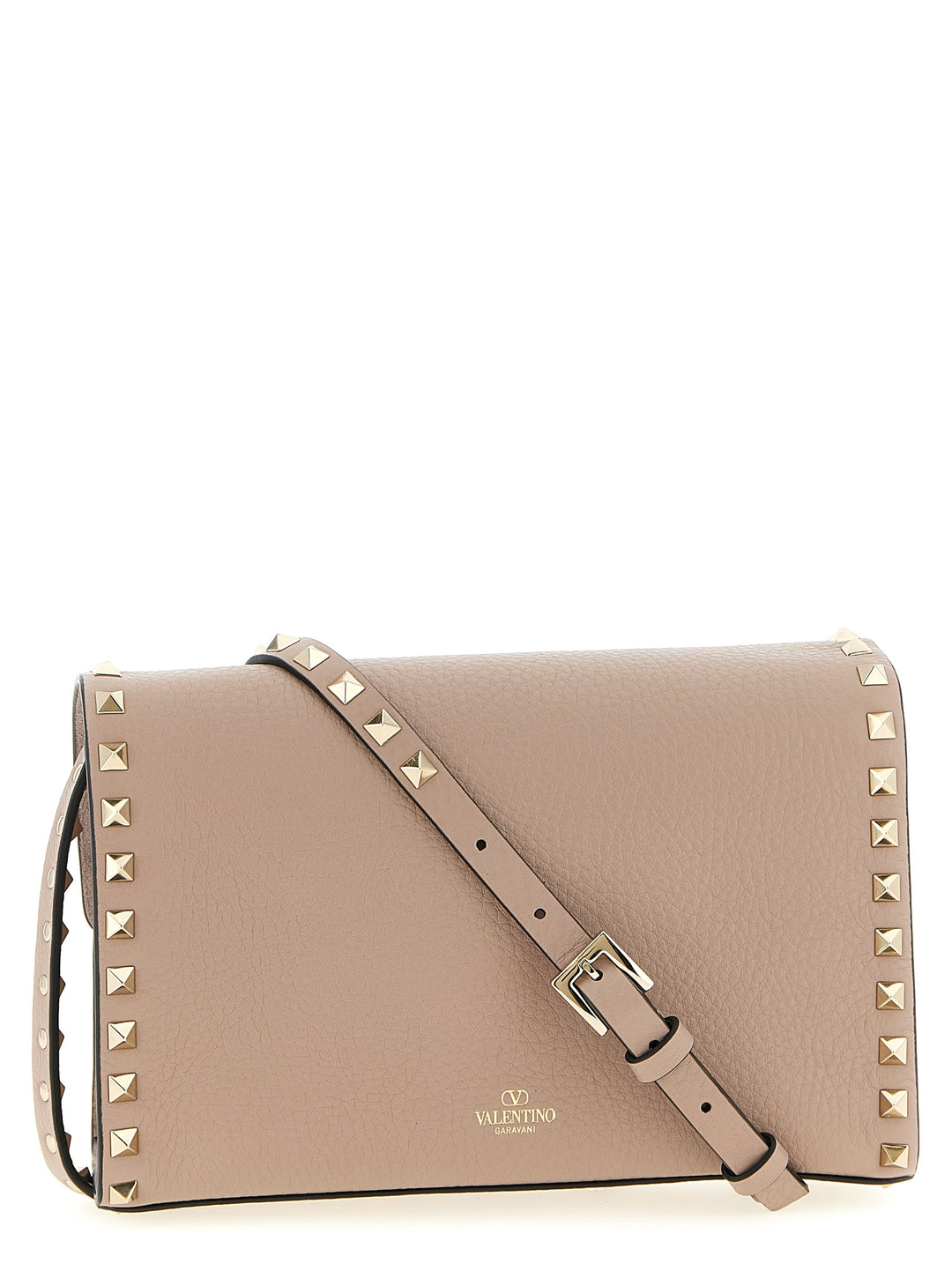 Valentino Garavani Rockstud Crossbody Bags - Pink | 8394c279560307d56e344d2be4122031439ce561
