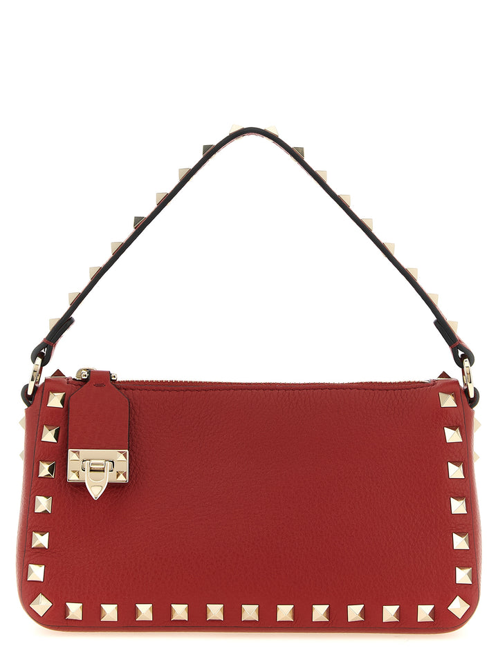 Valentino Garavani Rockstud Shoulder Bags - Red | aa9444e4d340b0073bb42096fb00f17f3cd41944