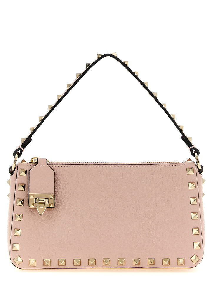 Valentino Garavani Rockstud Shoulder Bags - Pink | 1bc3c0863131bb5ce2d0bb032b499b45ea5e8bca