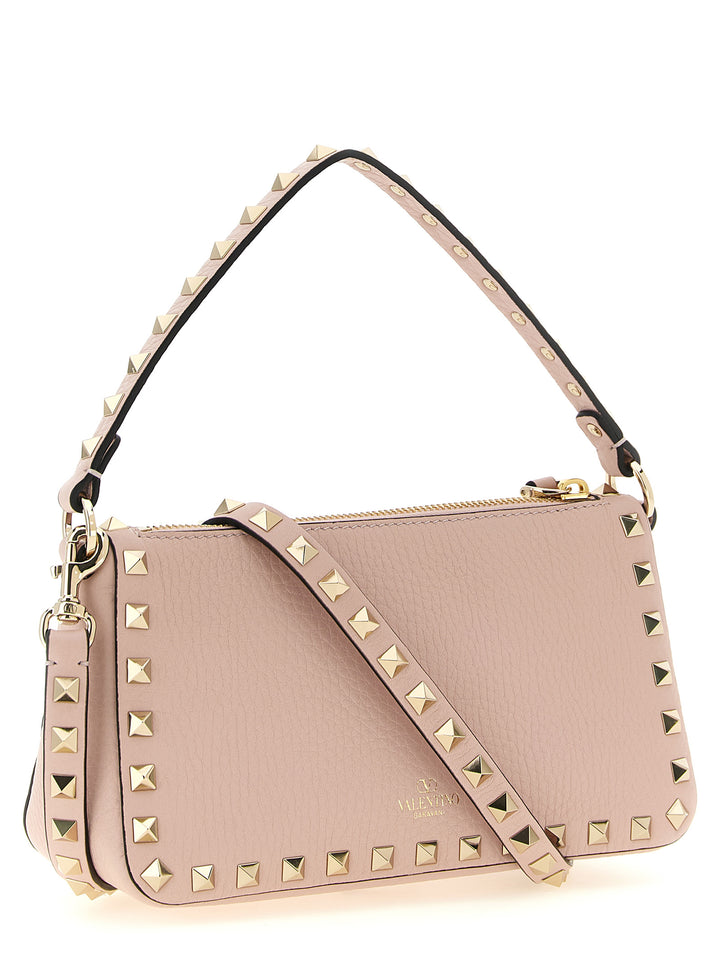 Valentino Garavani Rockstud Shoulder Bags - Pink | c8e4831a2161bdcefba5b0489382b9eef6ec100b