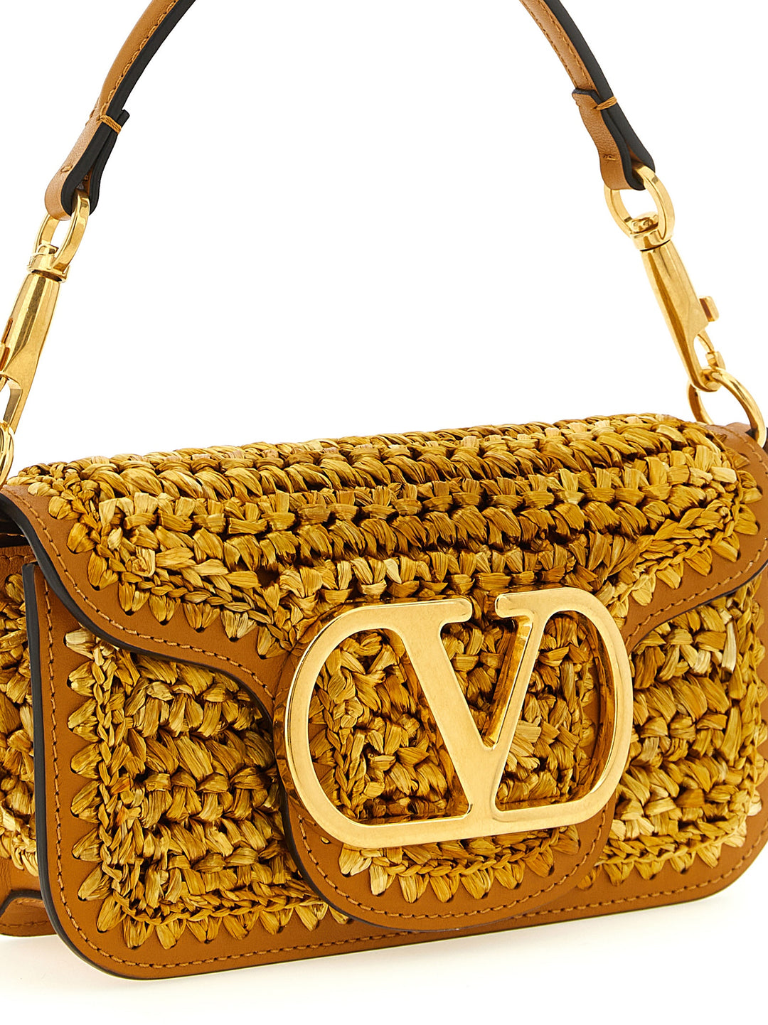 Valentino Garavani Locò Shoulder Bags - Gold | 1e4c0efd0840fcbecd8be961e5e7b79392366d81