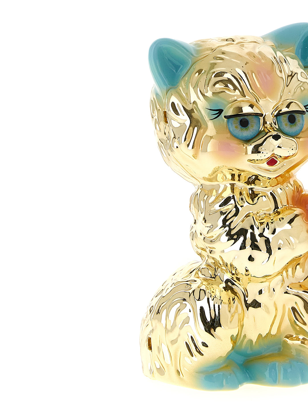 Valentino Garavani Lechat De La Maison Clutch - Gold | 5059bdd93acbe76c098edf08c784fc3c90f50b2d