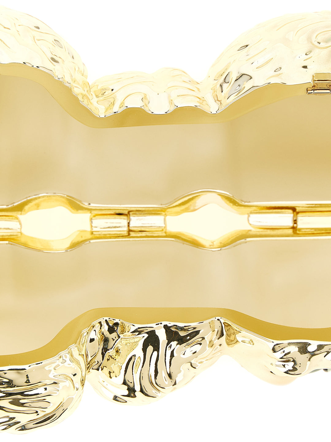 Valentino Garavani Lechat De La Maison Clutch - Gold | 1dae64f2cdd42a60f6f6cf8d4a493ca418c05c4d