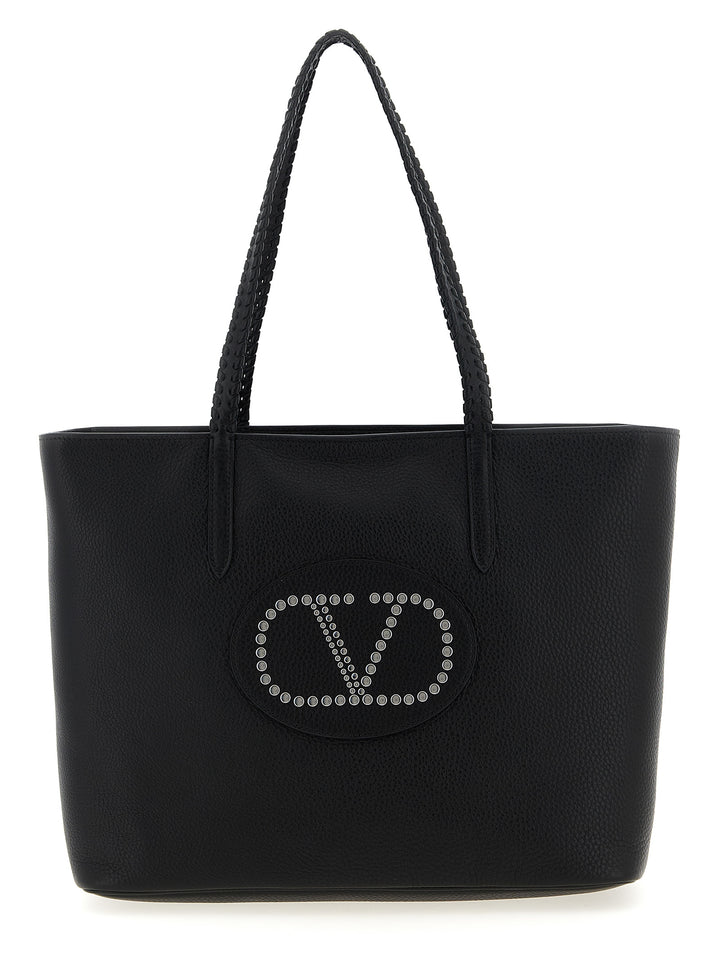 Valentino Garavani Nellcôte Tote Bag - Black | 68ba713de4b6d88909c0372fadce9b474979e177