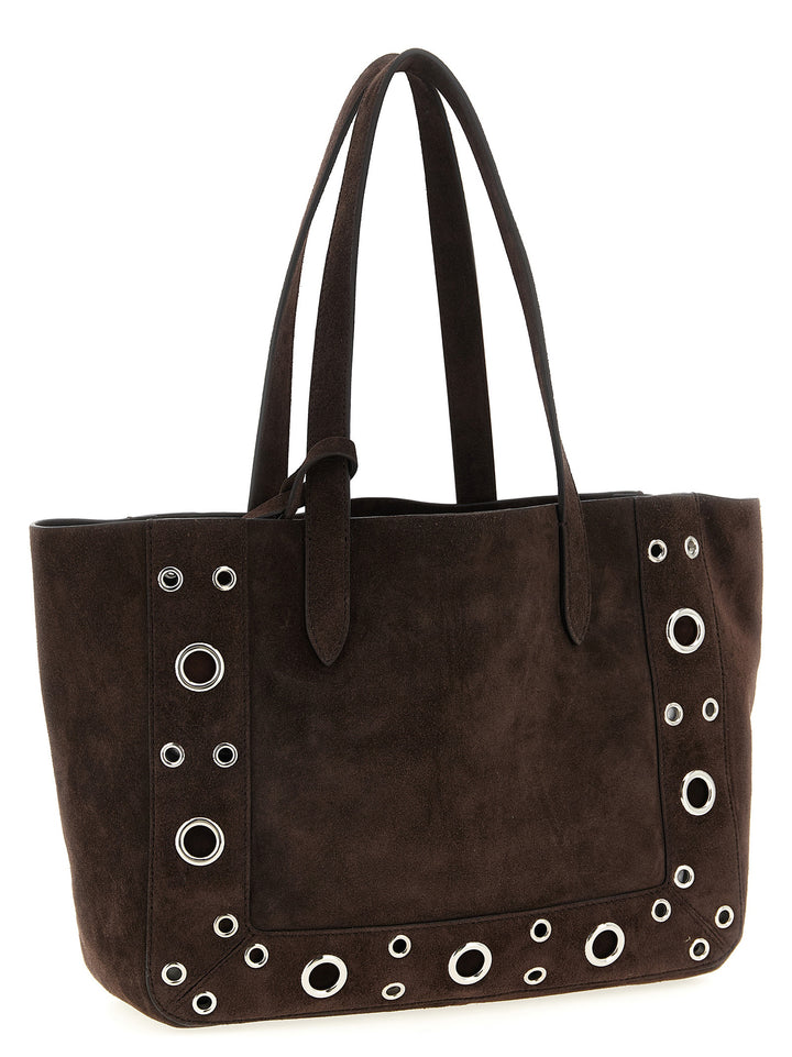Valentino Garavani Nellcôte Tote Bag - Brown | c935743fdd950fc7602f0133d788b35e0b17d53e