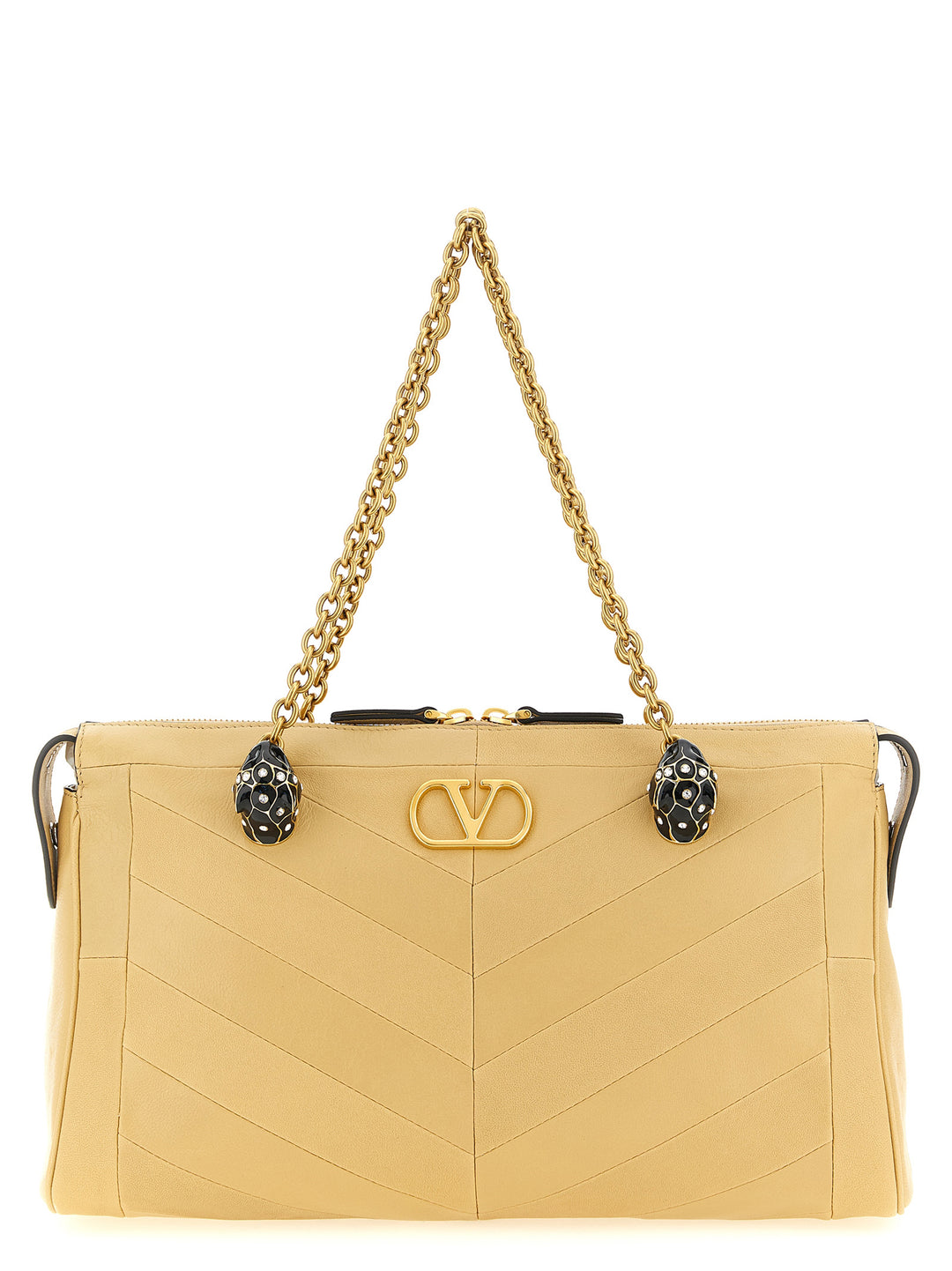 Valentino Garavani Panthea Crossbody Bags - Beige | 2b649ff27e8e5119aa792b966a30cabdcf3dc5c5