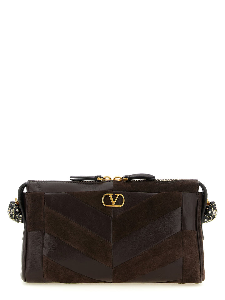 Valentino Garavani Panthea Shoulder Bags - Brown | ee0ccfc6dd71bf5dba4eaff01eaf5ba58f47c748