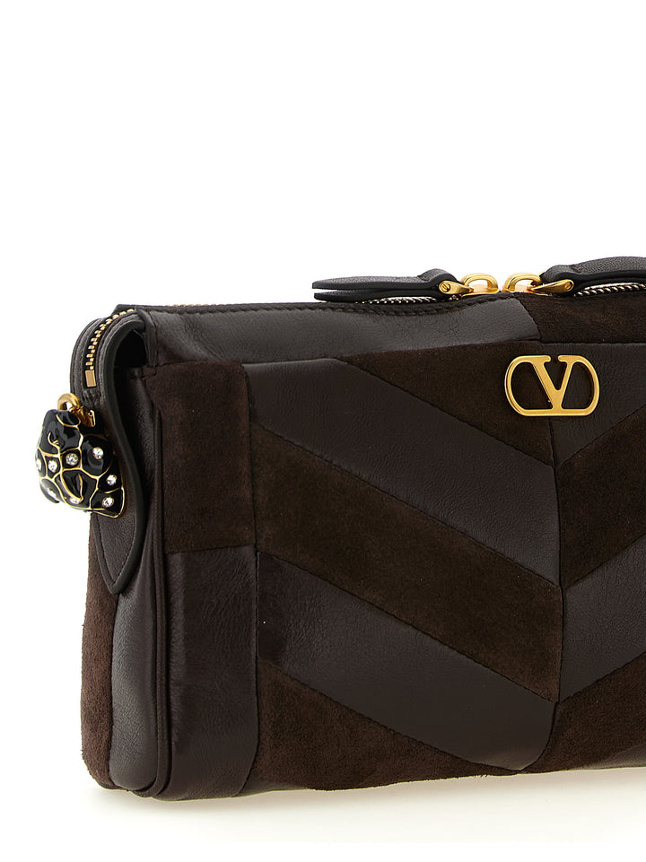 Valentino Garavani Panthea Shoulder Bags - Brown | 9809d746acc0e285d0a283b172a2b40f930b4399