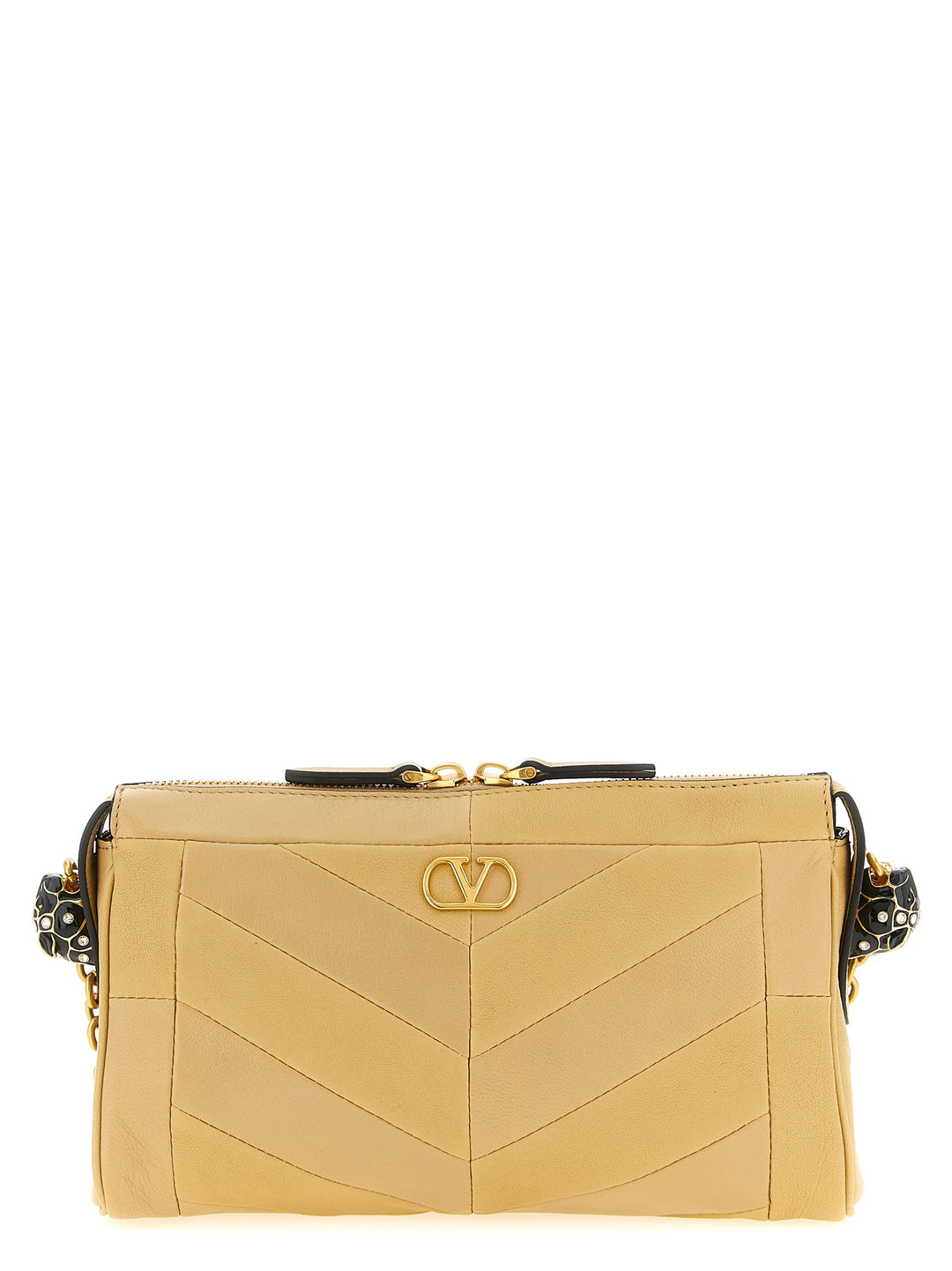 Valentino Garavani Panthea Crossbody Bags - Beige | 7ff5ab8d9394d00e13c9d39174fae7fcfbef4858