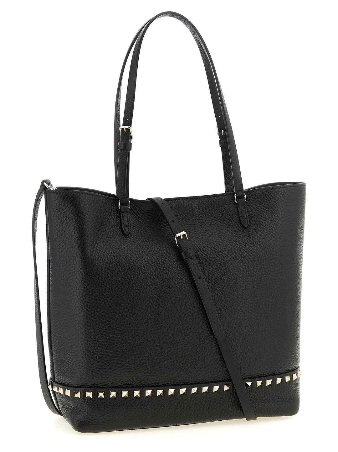 Valentino Garavani Rockstud Medium Shoulder Bags - Black | 094ae9cc04a43b57b11887a09a4eb023c7dd1bc3