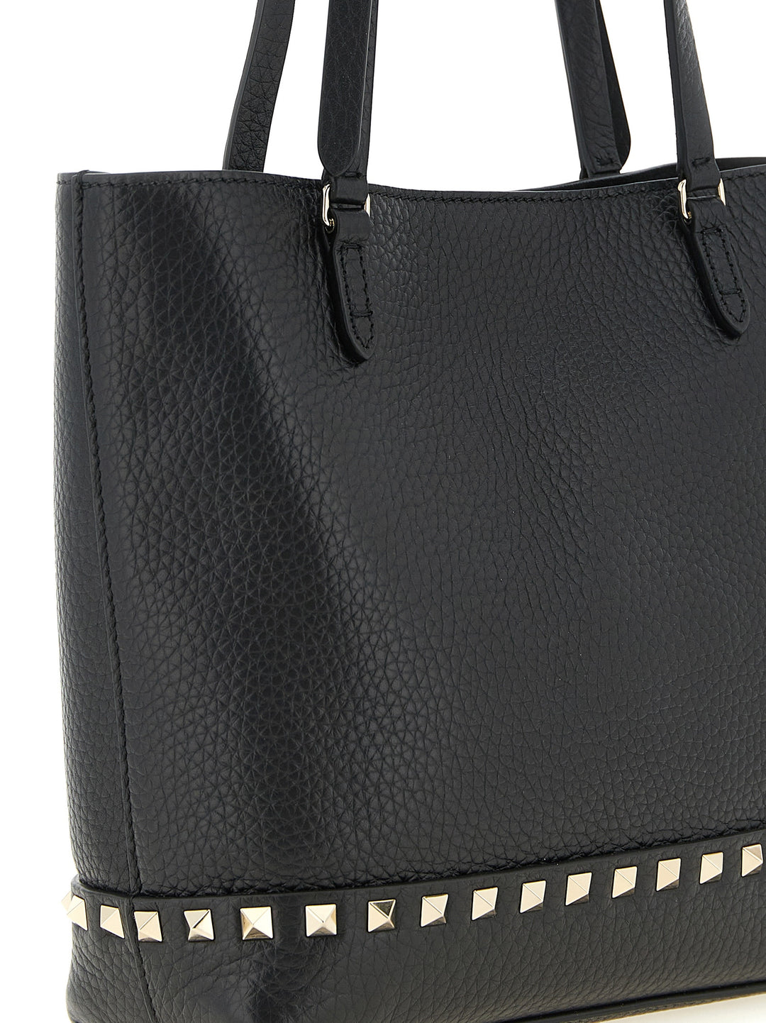 Valentino Garavani Small Rockstud Shoulder Bags - Black | 3dab85c915d802dbdb7656e4c6357f45472d368b