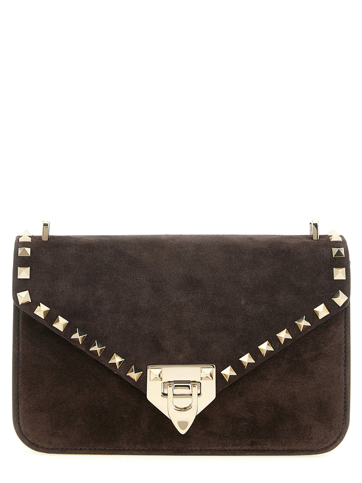 Valentino Garavani Rockstud Crossbody Bags - Brown | deccdd5747e3754d783983e59f97e8a774598c2b