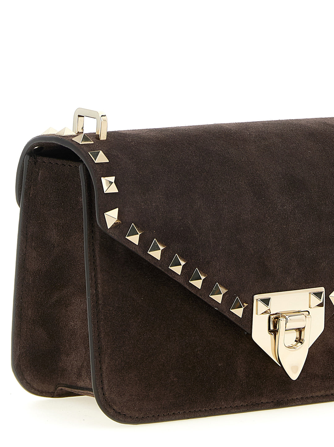 Valentino Garavani Rockstud Crossbody Bags - Brown | 7ae895f33afabc1aff1f638b741bf785abb7173f